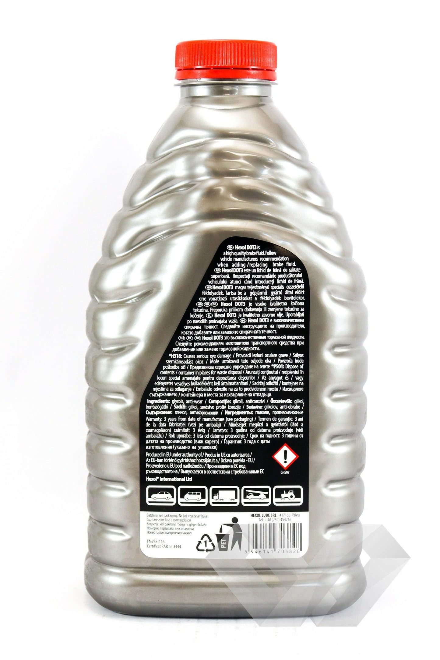 Lichid de frana Dot 3 Hexol