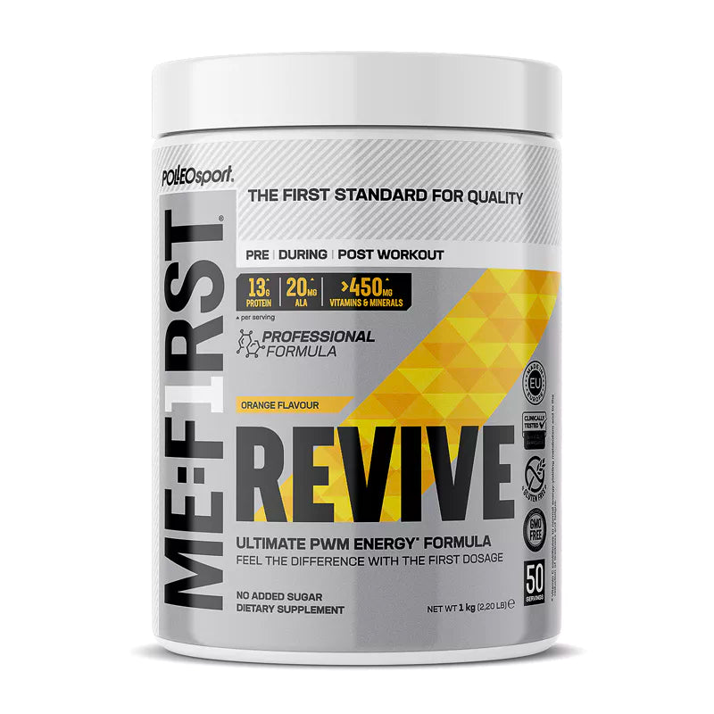 Supliment Pre/Intra/Post-Workout POLLEOsport Revive – Orange 1000g