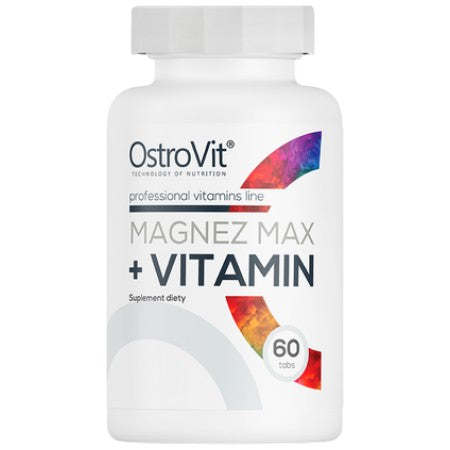 Magnez Max + Vitamin 60 Tablete
