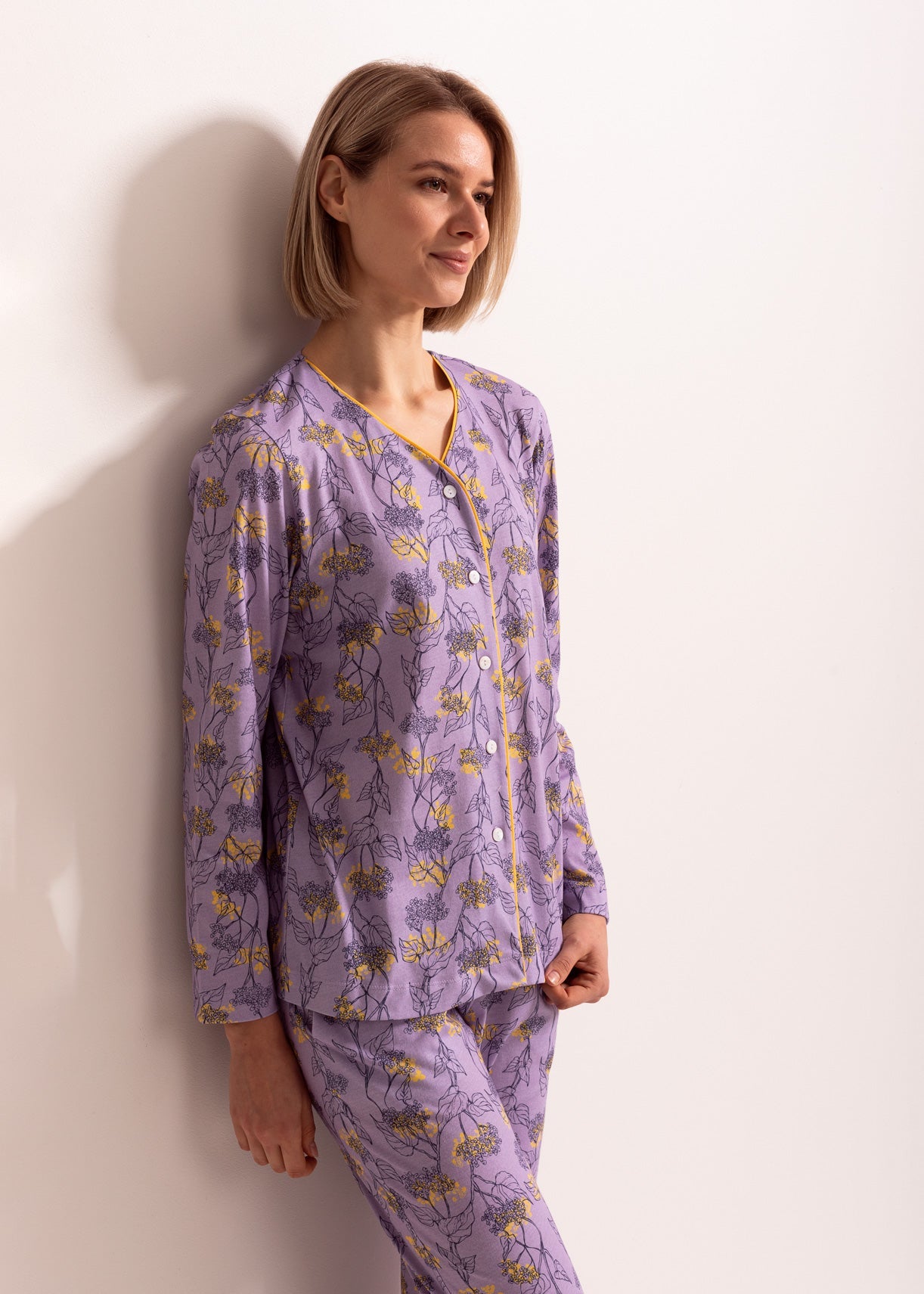 Pijama Damă Malena Bumbac TWIN