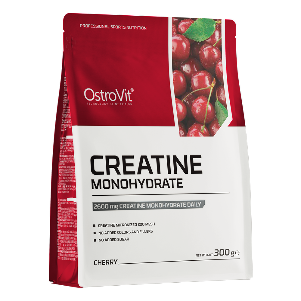 Creatină Monohidrată Ostrovit 300g - Măr Verde