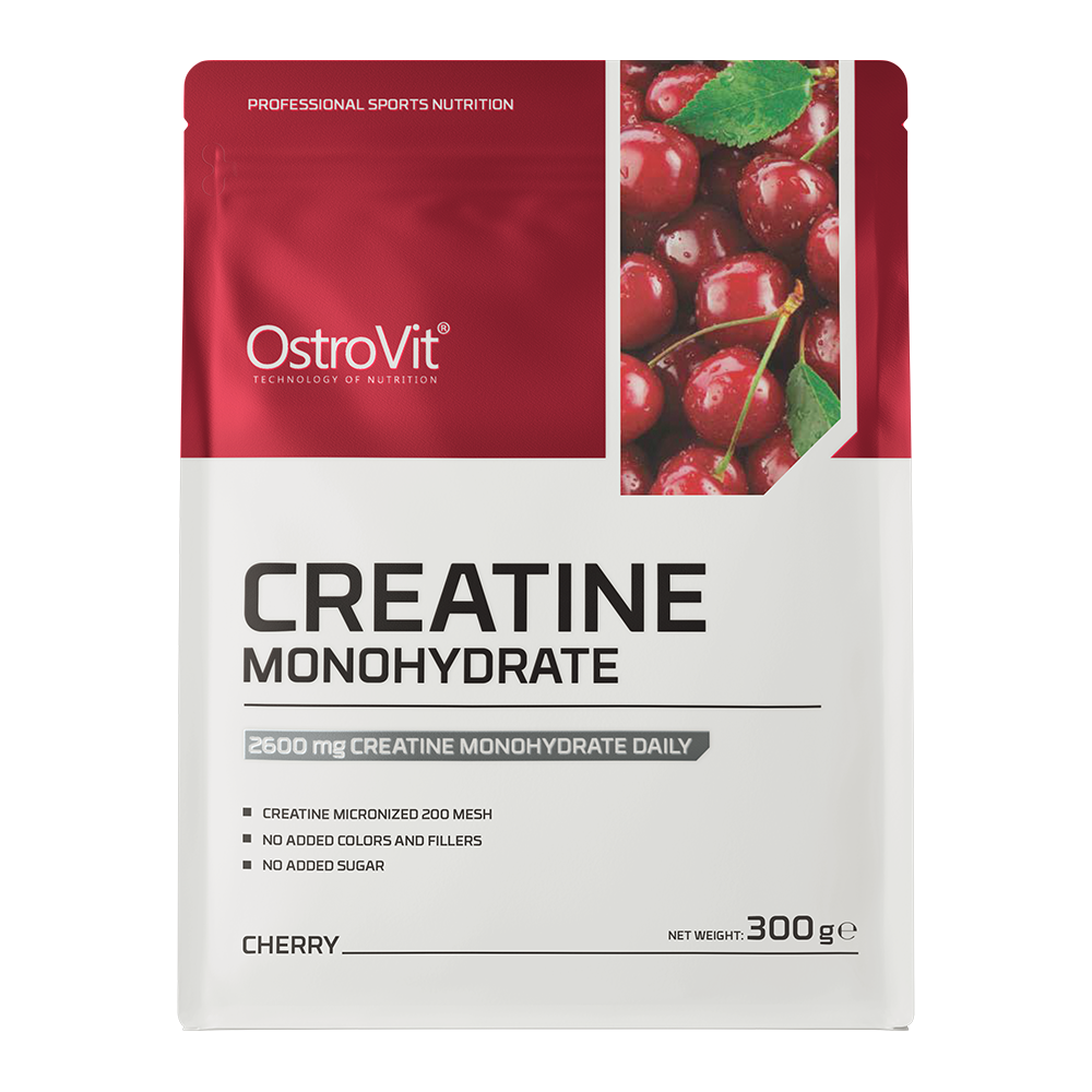Creatină Monohidrată Ostrovit 300g - Cireșe