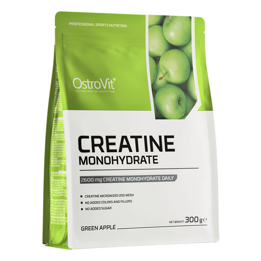 Creatină Monohidrată Ostrovit 300g - Măr Verde