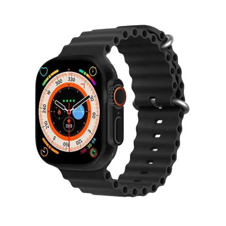 Smartwatch Ultra Plus 2.1" cu Apel Bluetooth, Monitorizare Sănătate (Ritm Cardiac, Oximetru, Somn, Calorii), 150+ Moduri Sport, Încărcare Wireless, rezistent, iOS & Android