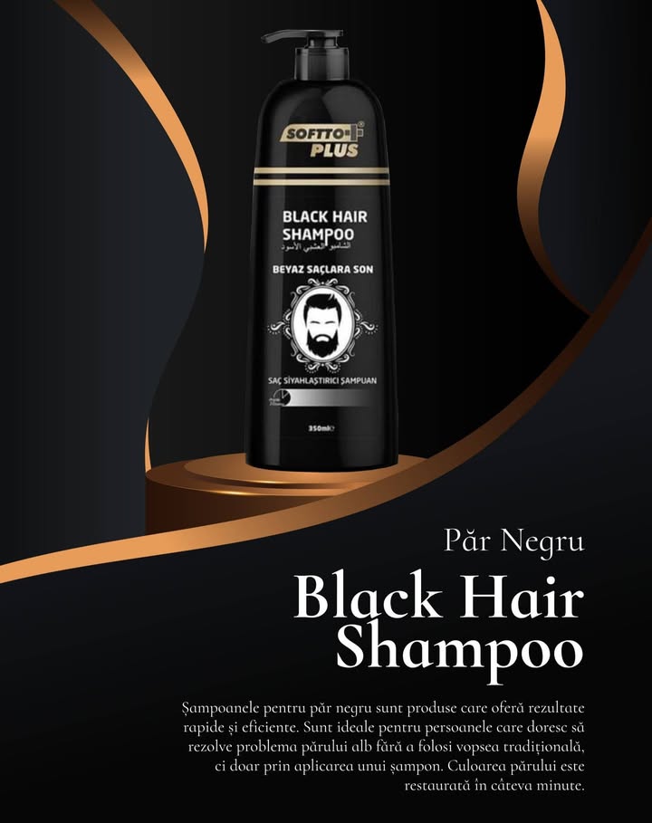 Sampon Black Hair 350 ml x 2