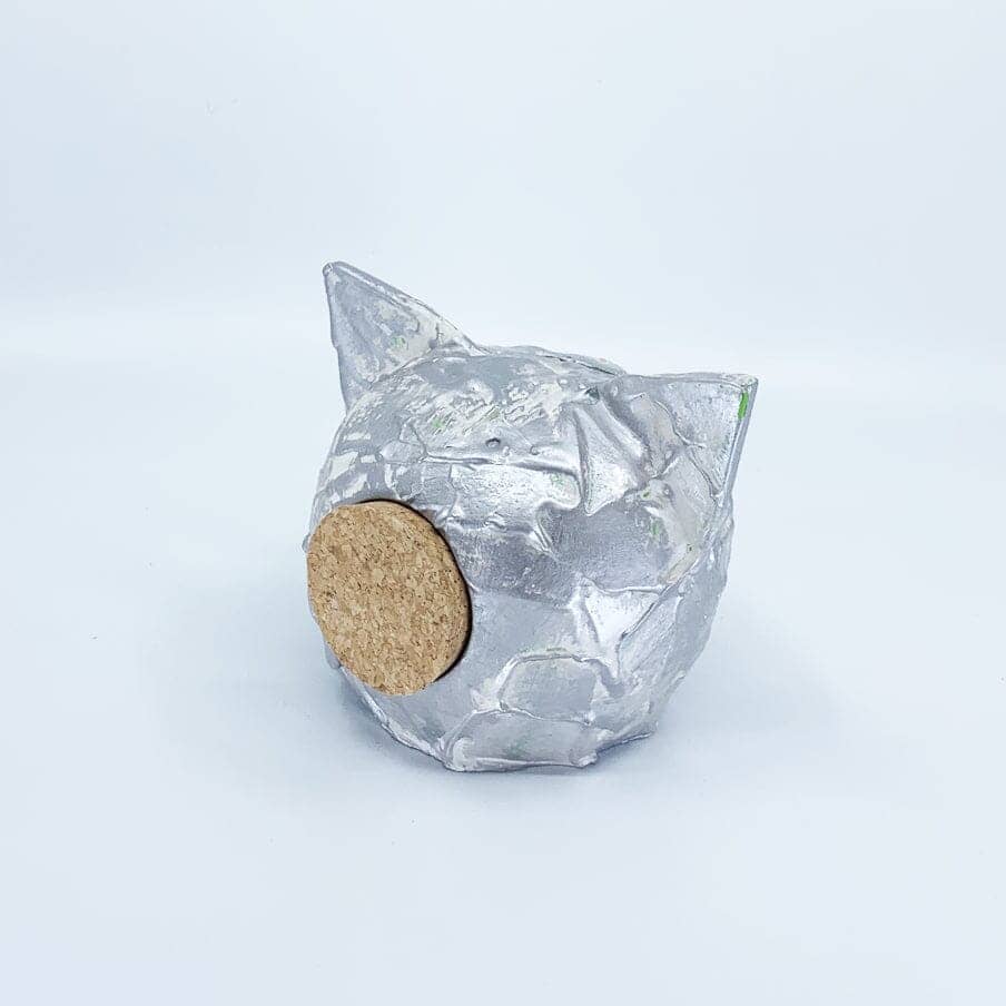 Ceramic Piggy Bank - Grunge Collection | Vintage Money Box Jar-10