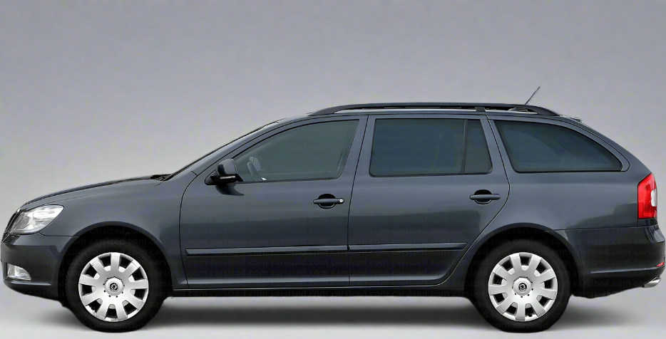 Covorase Skoda Octavia II TeamCar® Tip Tavita Compatibile (2004–2013) - Blue