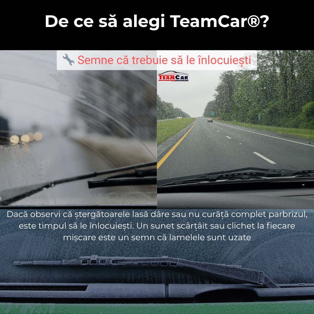 Stergatoare MERCEDES Sprinter I (1995–2006) TeamCar® Flat – Set fata