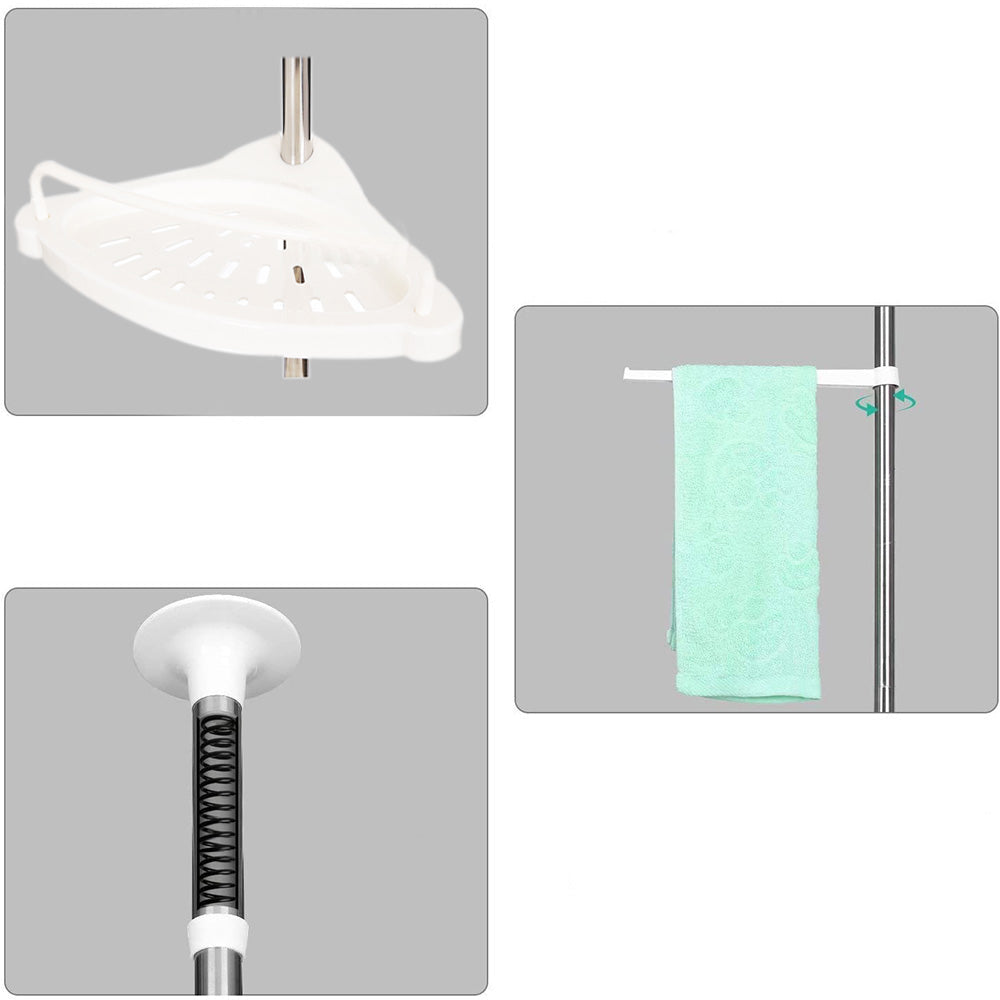 Raft telescopic pentru baie-4