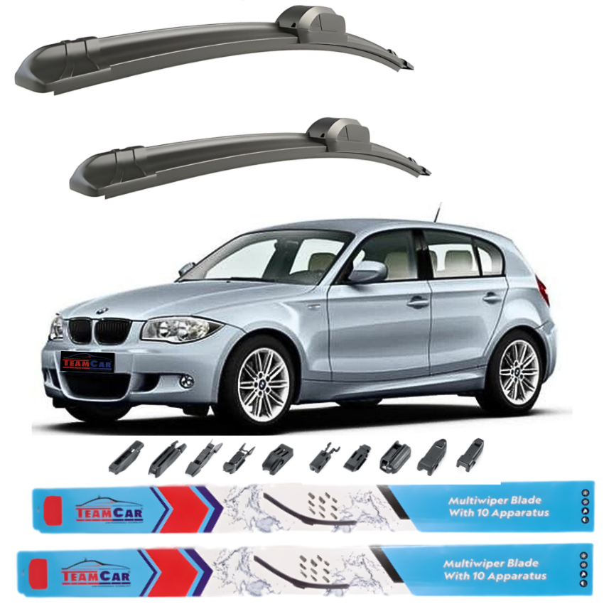 Ștergătoare TeamCar® BMW Seria 1 E87 (2004–2011) – Set față