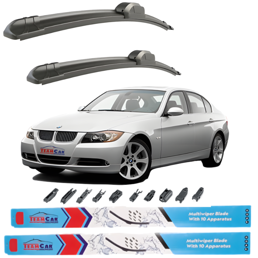 Ștergătoare TeamCar® BMW Seria 3 E90/E91/E92/E93 (2005–2012) – Set Față