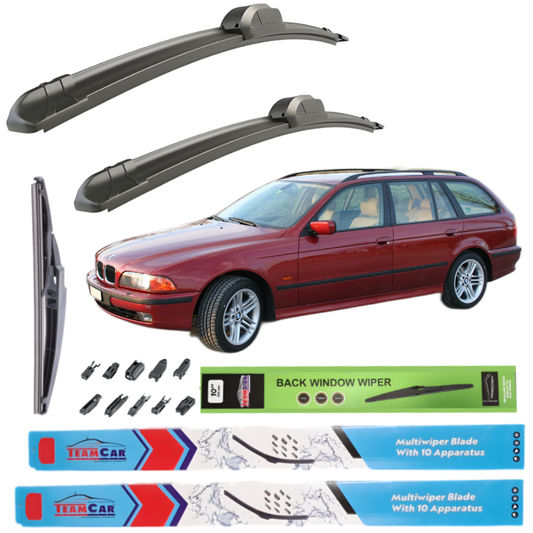 Ștergătoare TeamCar® BMW Seria 5 E39 Touring (1995–2003) – Set Complet