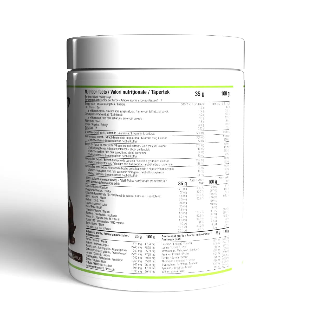 Proteină Vegană Pentru Slăbit 600g Brownie Chocolate