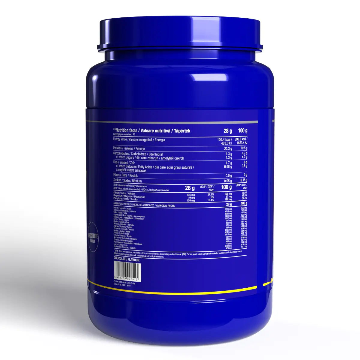 Whey Protein Concentrat Proteic +76% Proteine Ciocolată 1000g