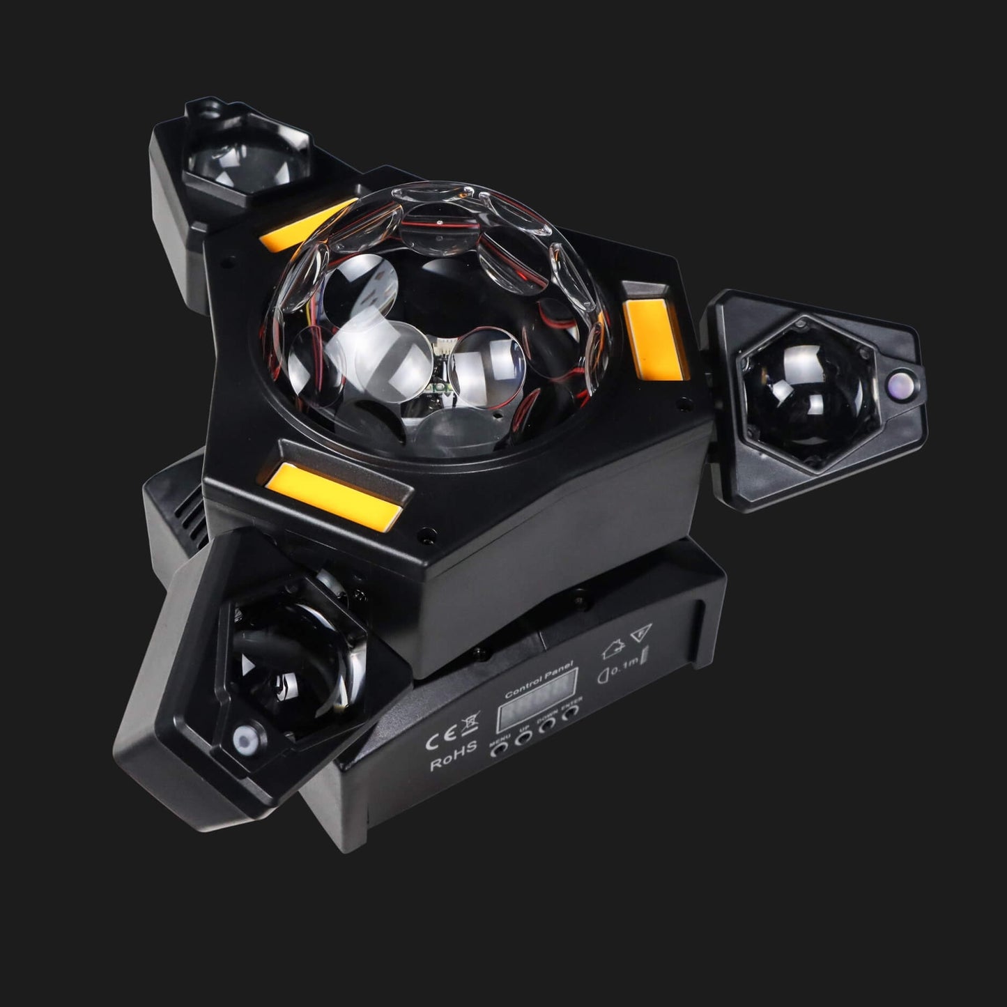 X10 Sound Activated DJ Laser Light 80W RGB Disco for Parties