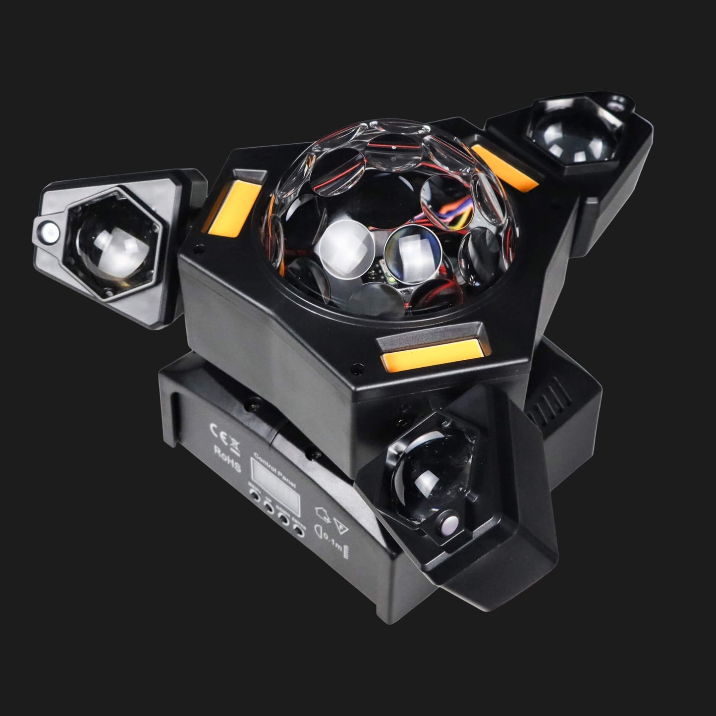 X10 Sound Activated DJ Laser Light 80W RGB Disco for Parties