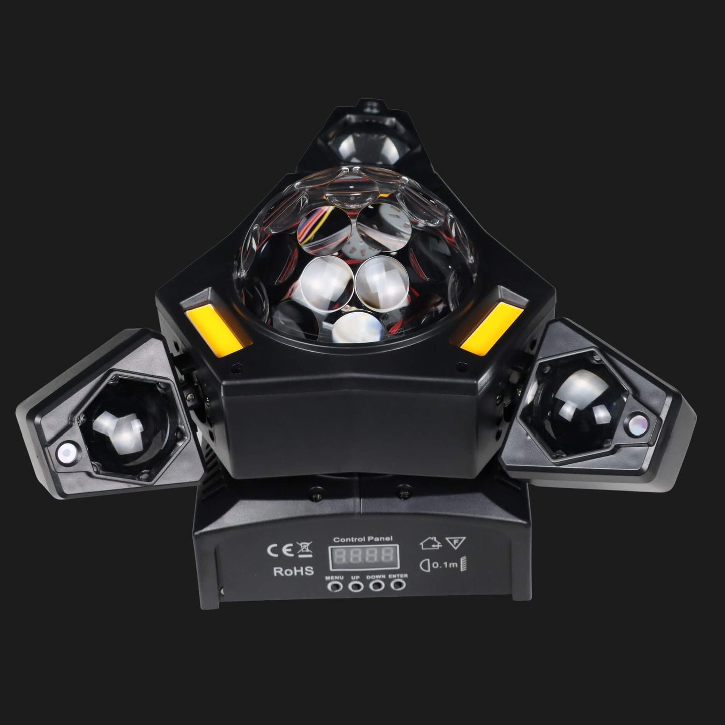 X10 Sound Activated DJ Laser Light 80W RGB Disco for Parties