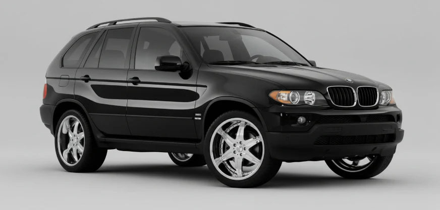 Stergatoare BMW X5 E53 (1999–2006) TeamCar® Hybrid – Set fata