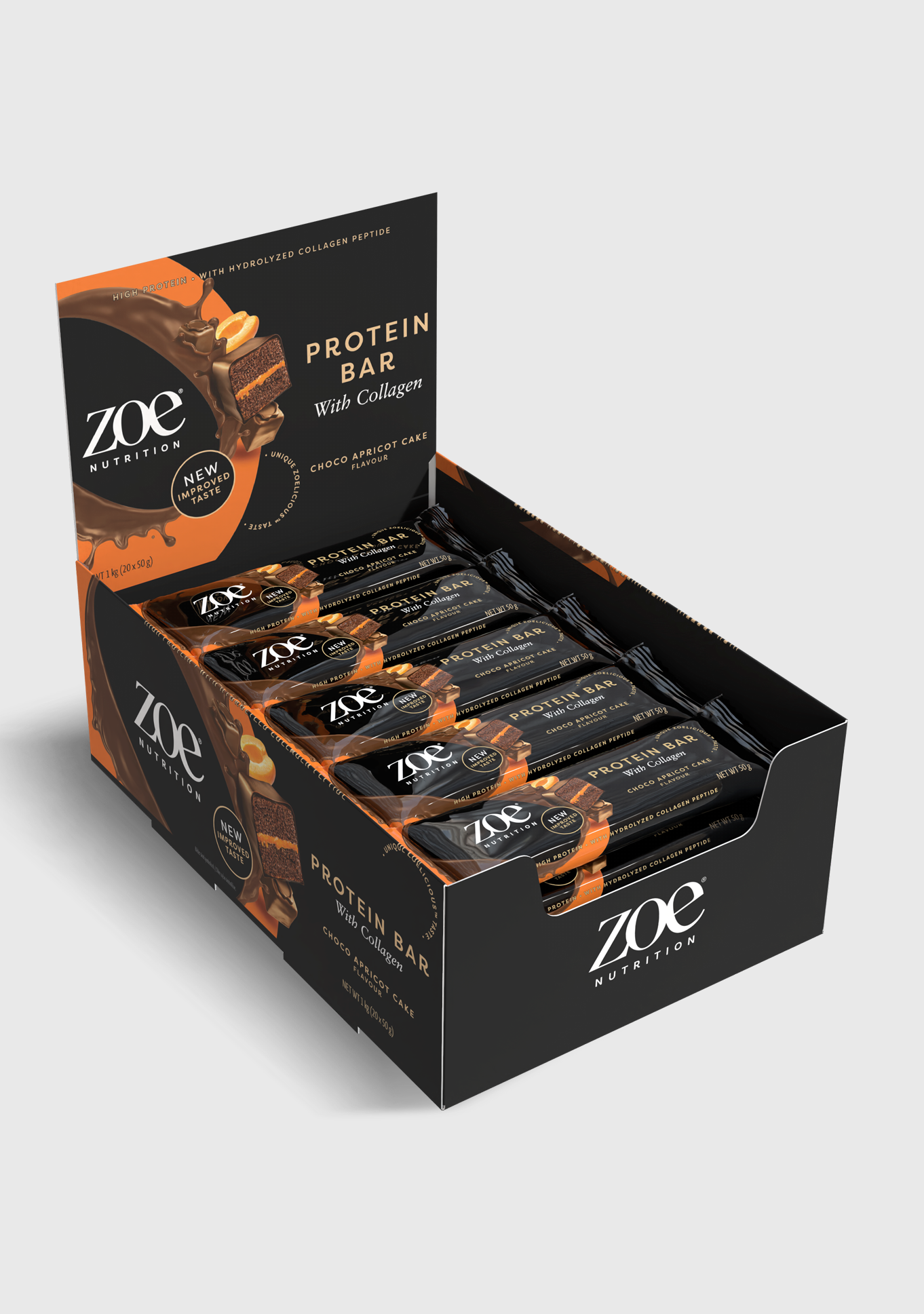 ZOE Protein Bar – Sacher Cake 50g