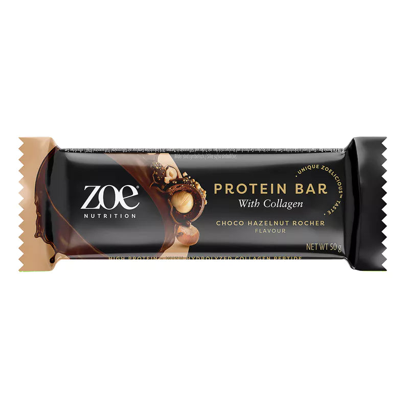ZOE Protein Bar – Choco Hazelnut Rocher 50g